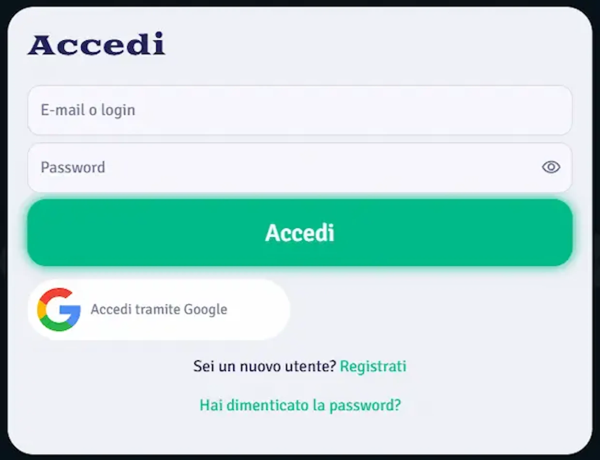 Login